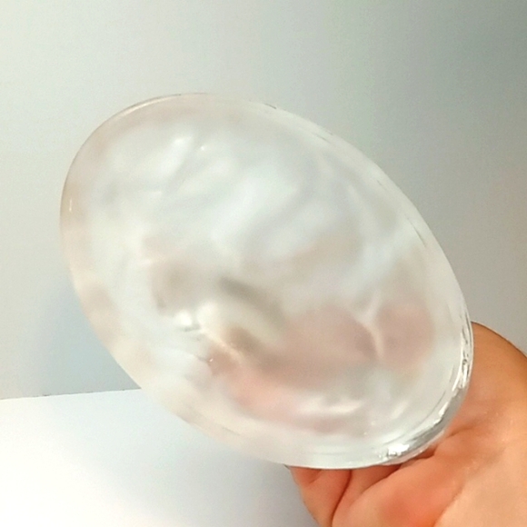 Vintage Cristal d' Arques crystal dolphin clock. No flaws - Picture 8 of 10